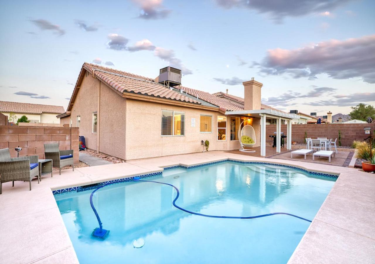 Sunset Swim - Modern Vegas Heated Pool Retreat Villa Henderson Exterior photo